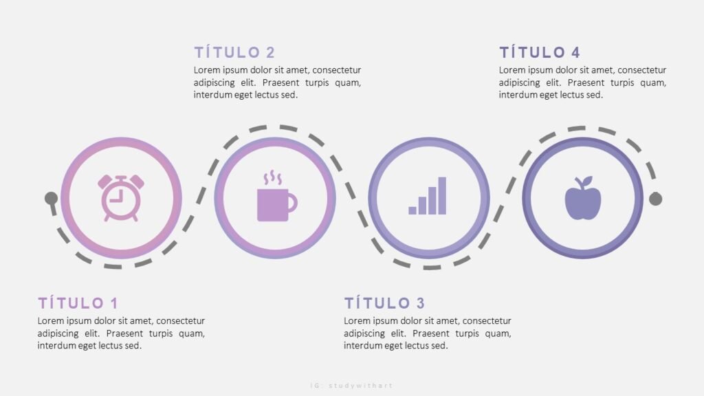 Plantilla de Línea de tiempo 2 - Studywithart