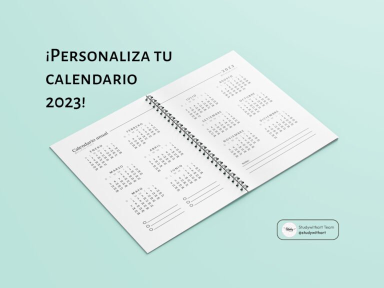 Agenda 2023 GRATIS para descargar e imprimir + Agenda digital 100% ...