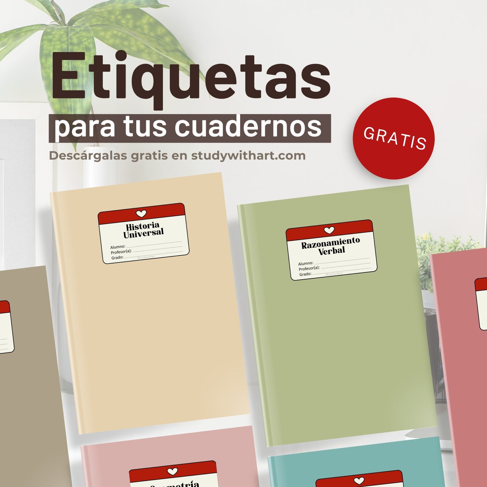 Carátulas para imprimir gratis en PDF – Diseños bonitos y fáciles para ...
