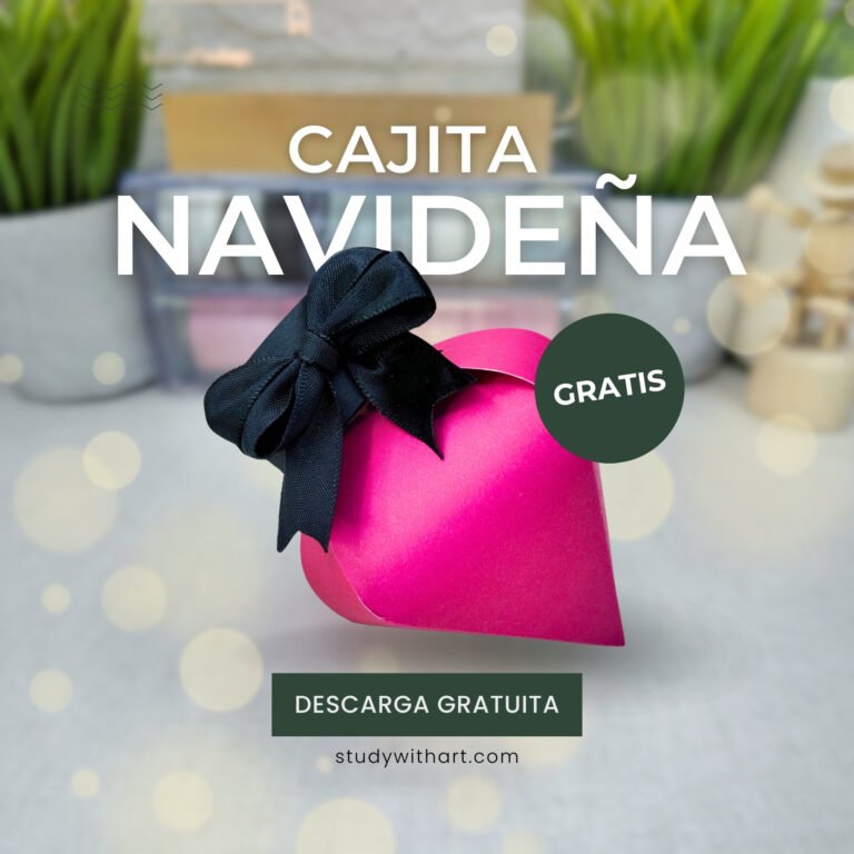 Manualidades de Navidad | Caja de regalo en forma de farolitos, bombillas o luces navideñas