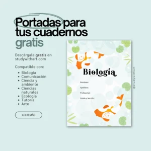 portada de blog: Carátulas para Imprimir GRATIS [PDF] | Portadas para cuadernos con diseños bonitos de Biología, Comunicación, Ecología y más