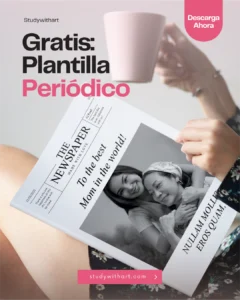 Portada de blog: Tarjeta para el Día de la Madre + Plantilla GRATIS | Tarjeta en forma de Periódico 2025