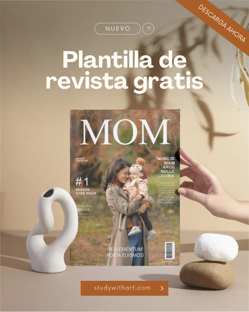 Portada de Blog: Crea la revista perfecta para mamá: Plantilla gratis para el Día de la Madre - ideas de regalos originales 2025