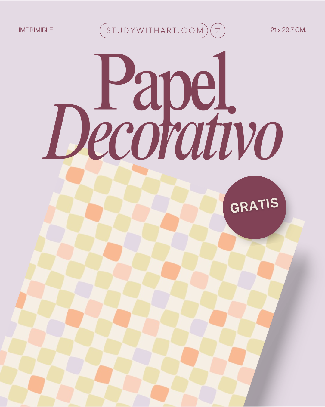 portada de blog: Papel decorativo para imprimir PDF gratis | Descargar Papelería Bonita